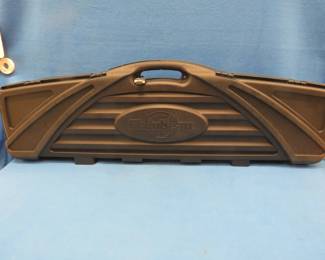 Lot 223. Flambeau oversized double gun case in excellent condition.&nbsp; Includes three locks.