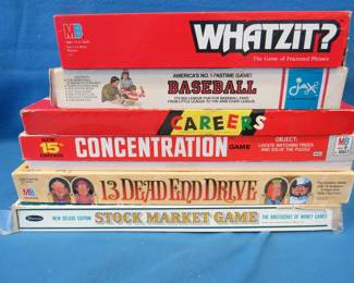 Lot 71. Board games
