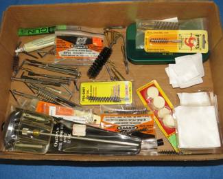 Lot 201. Gun cleaning equipment and gunsmithing tools
