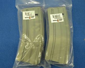 Lot 202. Two 30-round 5.56 magazines