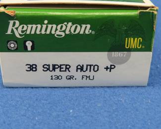 Lot 263. 50 Remington 38 Super Auto +P rounds