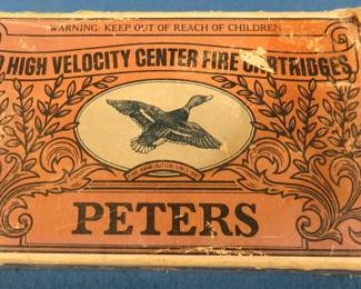 Lot 162. Peters 30-06 180 grain.&nbsp; Full box of 20 rounds.