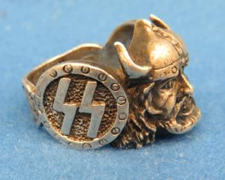 Lot 154. Viking ring.&nbsp; Unknown composition.