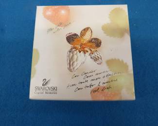 Lot 65. Swarovski Crystal Memories Strawberries
