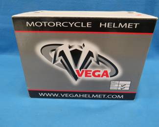 Lot 200. Vega full-face large motorcycle helmet.