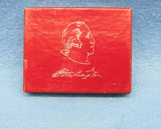 Lot 322. 1982 silver proof George Washington commemorative half dollar.&nbsp; 90% silver.