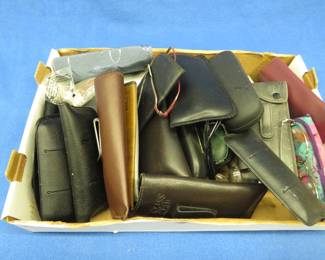 Lot 99. Old eyeglasses and cases