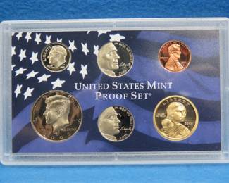 Lot 19. 2005 United States Mint Proof Set