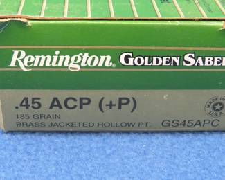 Lot 265. 25 Remington .45 ACP +P rounds