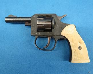 Lot 152. German revolver with a 2" barrel.&nbsp; Shoots 22LR.&nbsp; Ser. No. 163177