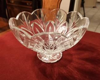 Waterford Crystal Footed Bowl 