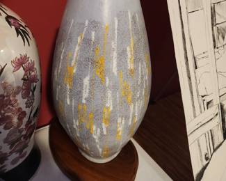 Vintage West German Art Pottery Vase by Carstens Tönnieshof, Model 544-29, circa 1950s