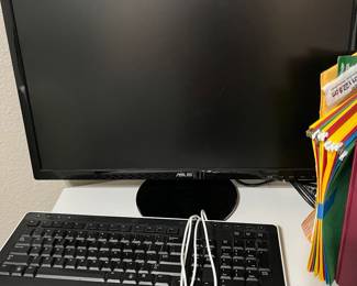 keyboard and monitor