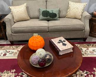 sleeper sofa and coffee table