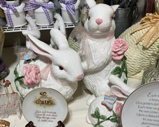 Easter bunny decor