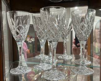 crystal stemware
