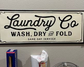 laundry wall art