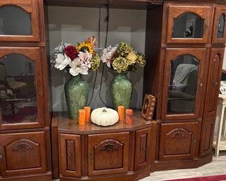 three piece entertainment center