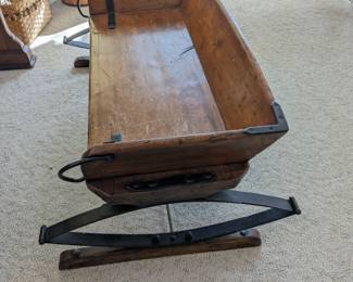 LOT 1 - ANTIQUE CARRIAGE/BUGGY SEAT