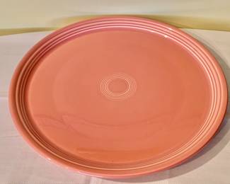 $20 - Fiestaware peony round serving platter - 15" diam