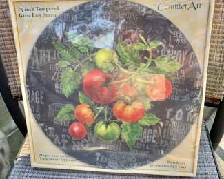 $16 - New Tempered Glass Lazy Susan