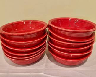 $8 each - 12 Fiestaware bowls - each 6.75" diam