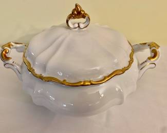 $40 - Midas by HERTEL JACOB tureen - 7" H, 11" W, 8.5" diam