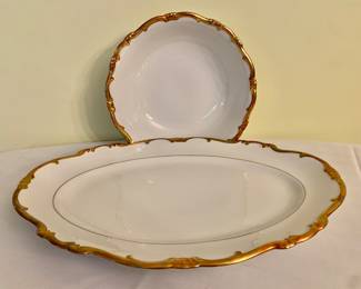 Midas by HERTEL JACOB $30 serving bowl and $40 platter - platter: 15.5" L, 10" W