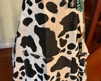 $10 - Cow print apron