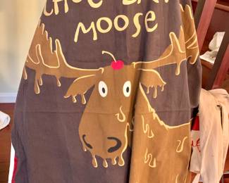 $10 - Chocolate moose apron
