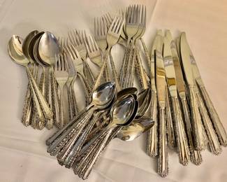 $10 per place setting - 10 Oneida place settings available! 