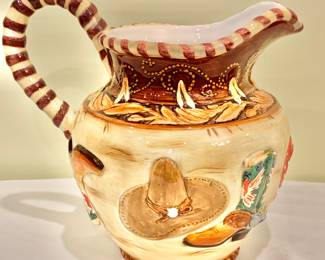 $24 - Cowboy pitcher - 9" H
