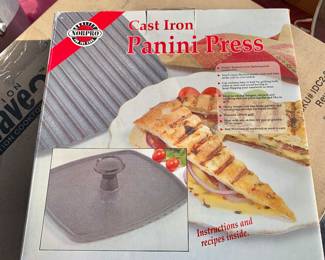 $18 - Cast Iron Panini Press