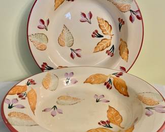 $14 each - Made in Italy serving bowls - each 14" diam, 2.5" deep