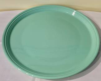 $20 - Fiestaware sea mist round serving platter -  15" diam