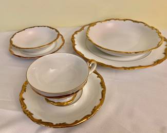 $50 per 6-piece place setting - 12 place settings available! Midas by HERTEL JACOB china - dinner plate: 10.25" diam