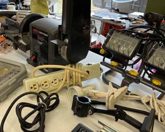 Tools including hand tools, sanders, lights
