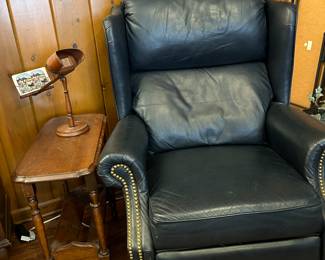 Leather-like recliner