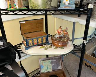 Some sweet antique music boxes