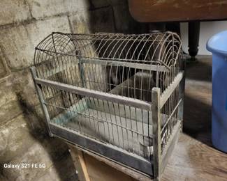 VINTAGE BIRD CAGE