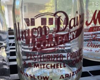 MILK BOTTLE WINSLOW, ARIZONA