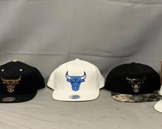 Chicago Bull Mitchell & Ness Multicolor Snapback hats $180 for all or $40 each