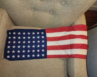 Multiple flags (Some like this have only 48 stars)