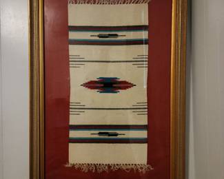 Framed rug
