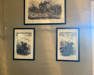 Harper's Weekly Battle Prints