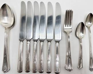 Vintage Rogers Flatware Service For 6 (one Fork Missing)
Lot #: 53