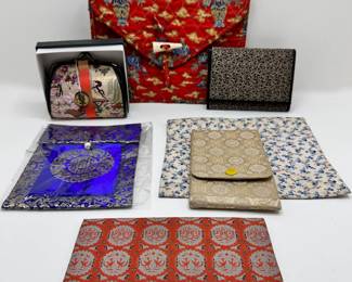Asian & Asian Style Small Bags, Pouches & Wallets, Some New
Lot #: 135
