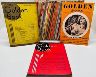 Over 30 Vintage 1930s The Golden Books Magazines
Lot #: 22