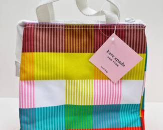 New Kate Spade Rainbow Plaid Lunch Bag, Cote & Clet Laptop Pouch & Michael Kors Dust Bag With Tag
Lot #: 74