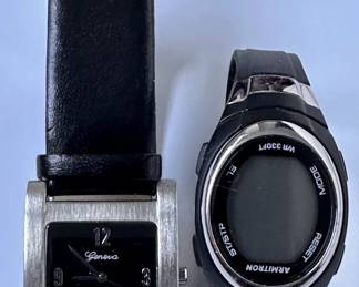 Vintage Geneva Quartz & Armitron Digital Watches
Lot #: 148